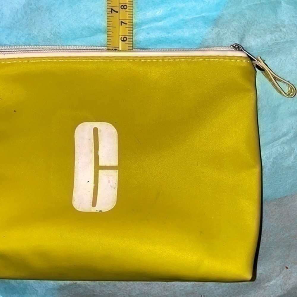 Set of 4 Clinique make up cosmetic pouch travel toiletries bag w/ zip closure - Picture 9 of 16